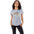 Sports Grey - Lifestyle - Disney Womens-Ladies Mickeys Crew Heather T-Shirt