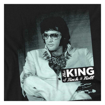 Black - Side - Elvis Presley Unisex Adult Good To Be T-Shirt