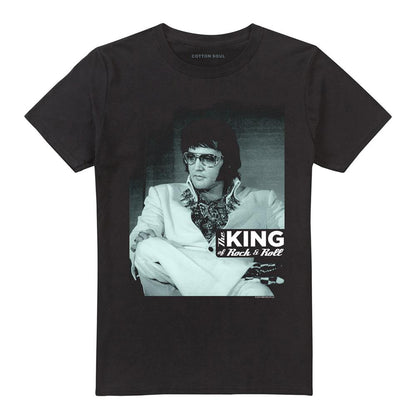 Black - Front - Elvis Presley Unisex Adult Good To Be T-Shirt