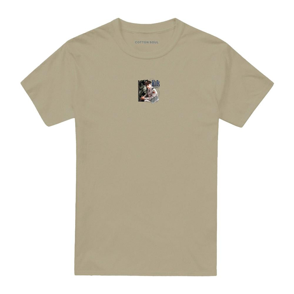 Safari Green - Front - Elvis Presley Unisex Adult G.I. Blues T-Shirt