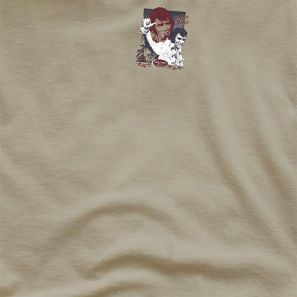 Safari Green - Side - Elvis Presley Unisex Adult Aloha Hang Loose T-Shirt