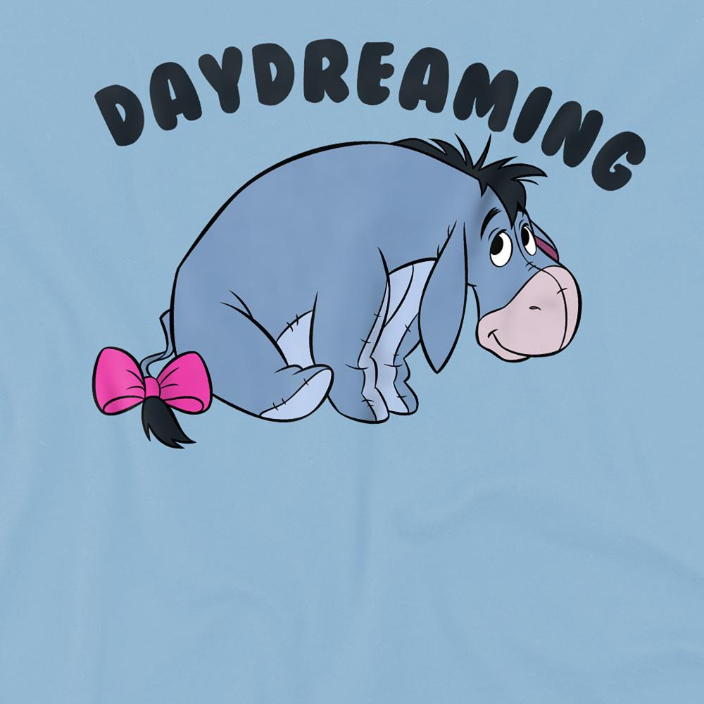 Light Blue - Back - Winnie the Pooh Childrens-Kids Daydreaming Eeyore T-Shirt