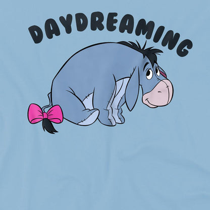 Light Blue - Back - Winnie the Pooh Childrens-Kids Daydreaming Eeyore T-Shirt