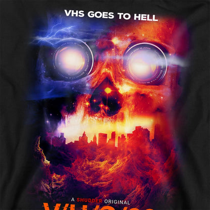 Black - Side - V-H-S-99 Unisex Adult Goes To Hell Sweatshirt