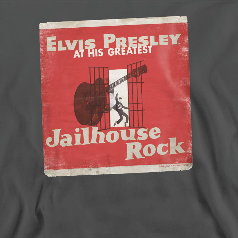 Charcoal - Side - Elvis Presley Unisex Adult Greatest Sweatshirt
