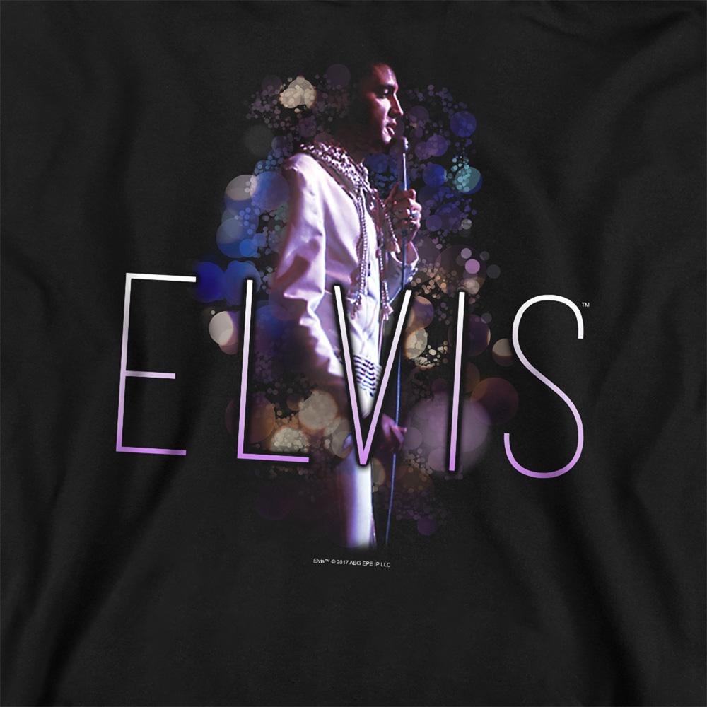 Black - Side - Elvis Presley Unisex Adult Dream State Sweatshirt