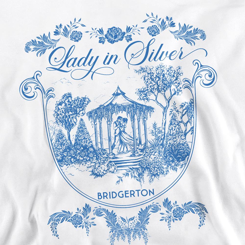White - Lifestyle - Bridgerton Unisex Adult Fairy Tale Gazebo Dancing Sweatshirt
