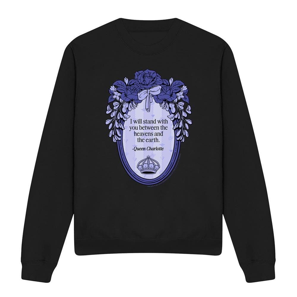 Black - Front - Bridgerton Unisex Adult I Will Stand With You Sweatshirt