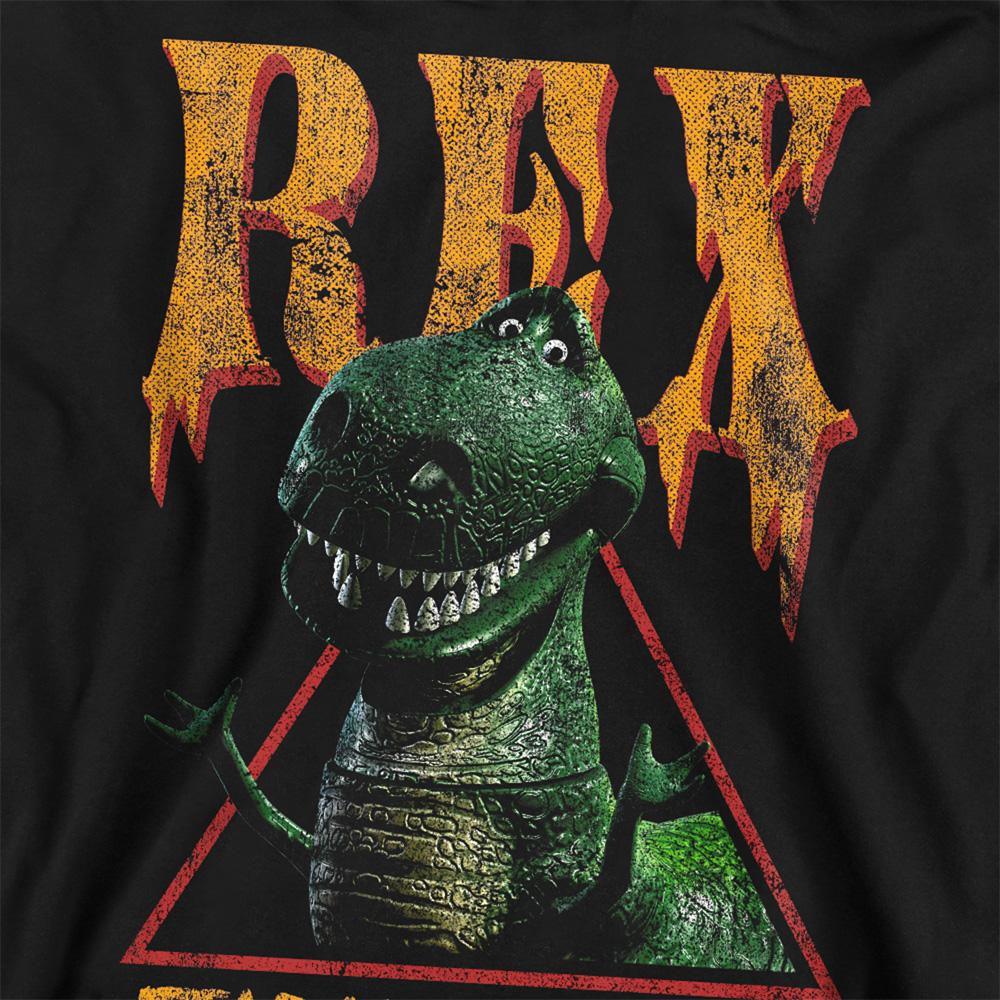 Black - Side - Toy Story Unisex Adult Fear Me Rex Sweatshirt