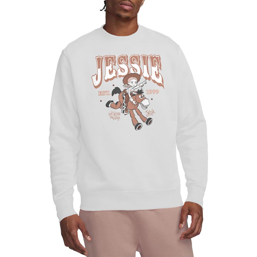 White - Back - Toy Story Unisex Adult Jessie Mono Sweatshirt