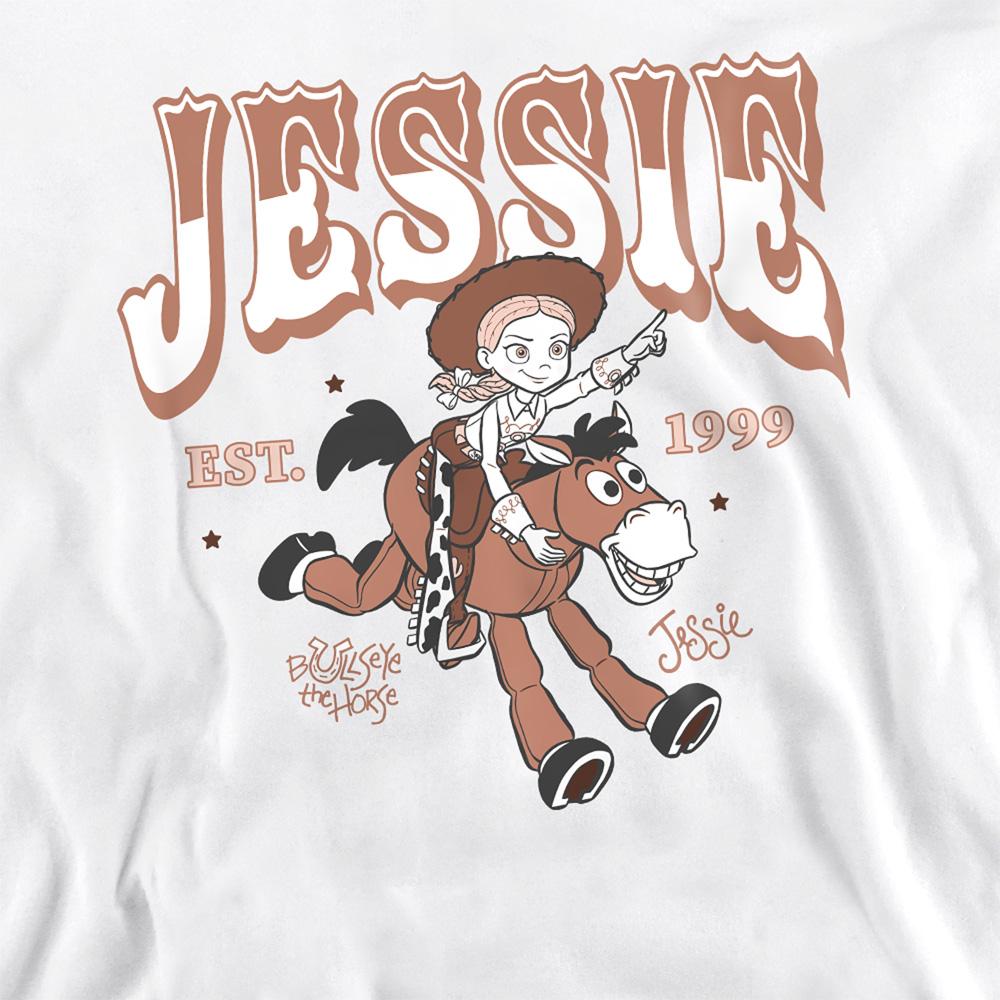 White - Side - Toy Story Unisex Adult Jessie Mono Sweatshirt