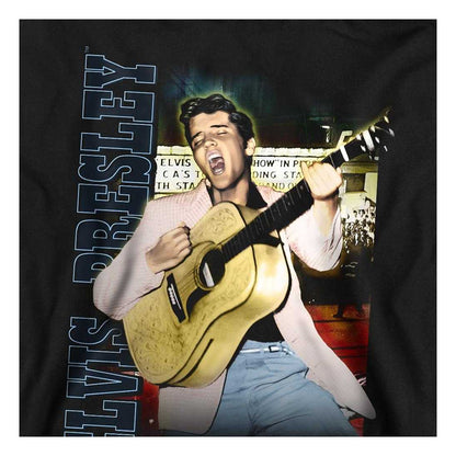 Black - Side - Elvis Presley Childrens-Kids Memphis Hoodie