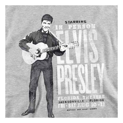 Athletic Heather - Side - Elvis Presley Childrens-Kids In Person Hoodie