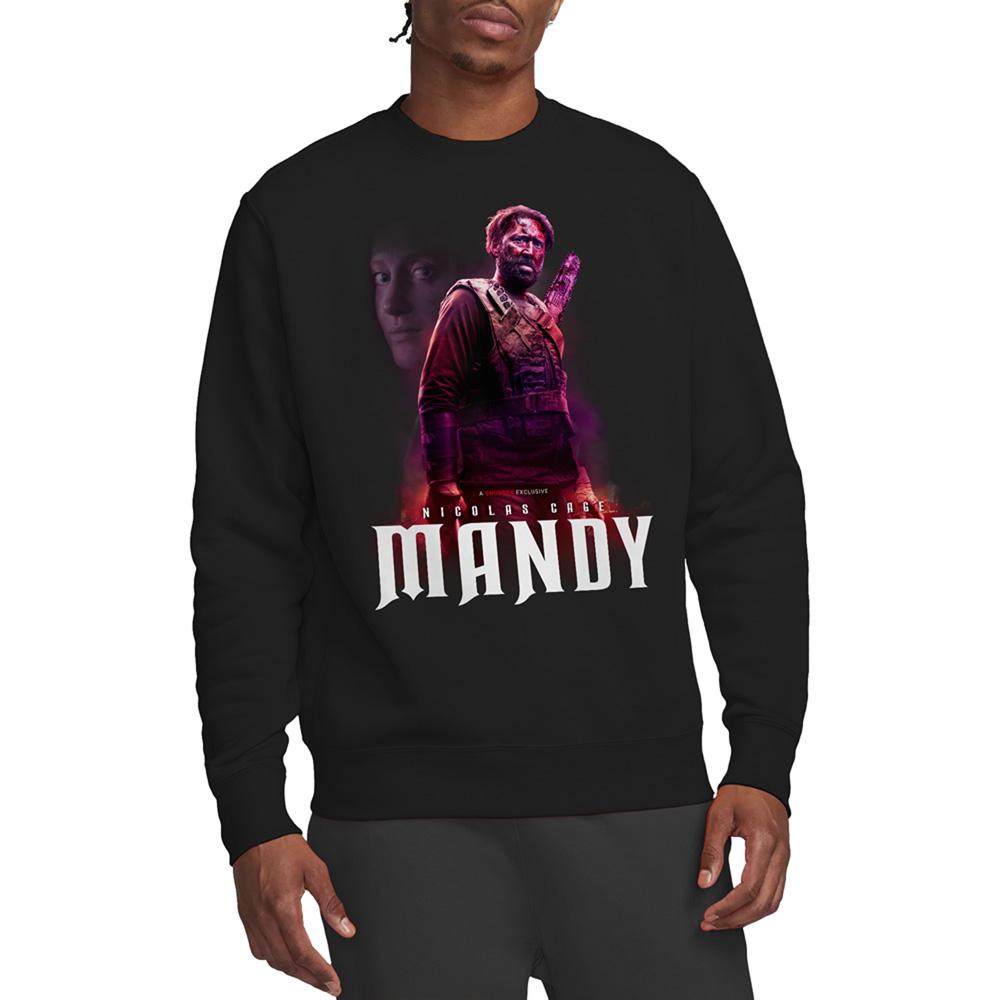Black - Back - Mandy Unisex Adult Ready For Revenge Sweatshirt