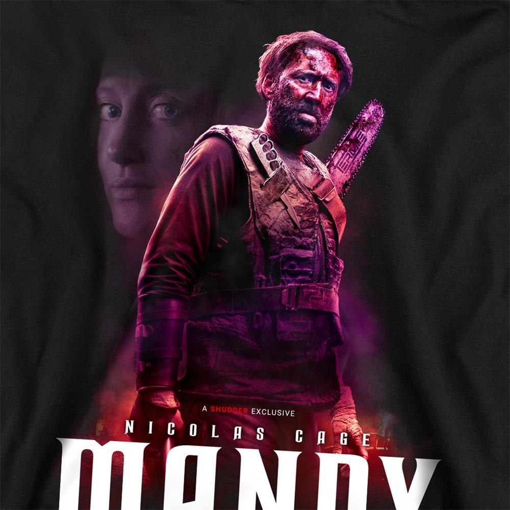 Black - Side - Mandy Unisex Adult Ready For Revenge Sweatshirt