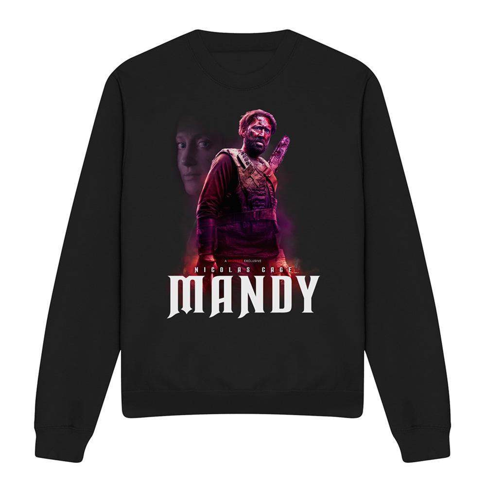 Black - Front - Mandy Unisex Adult Ready For Revenge Sweatshirt
