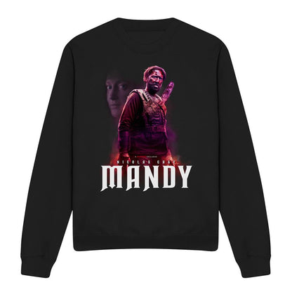 Black - Front - Mandy Unisex Adult Ready For Revenge Sweatshirt