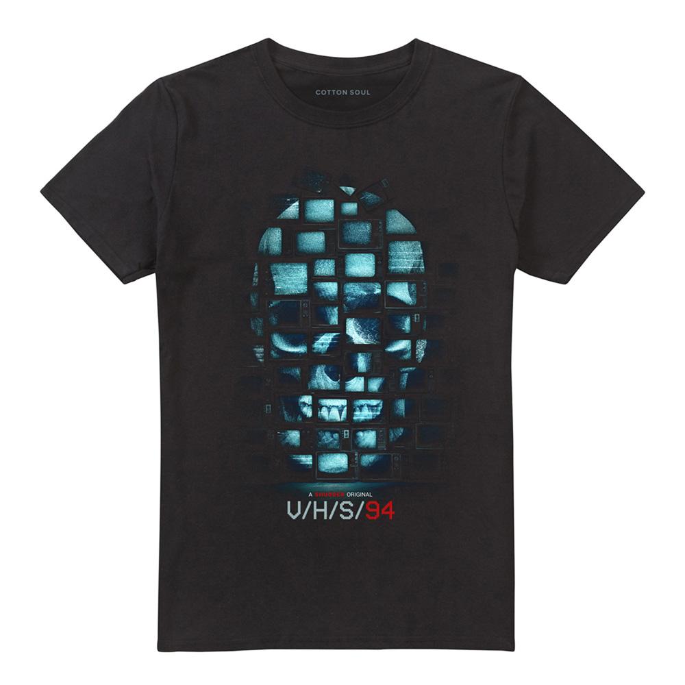 Black - Front - V-H-S-94 Unisex Adult T-Shirt