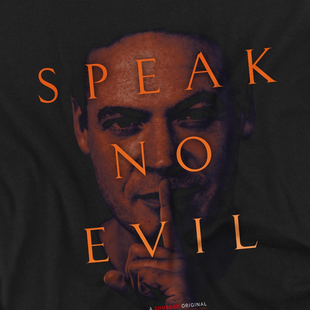 Black - Back - Speak No Evil Childrens-Kids Silence T-Shirt