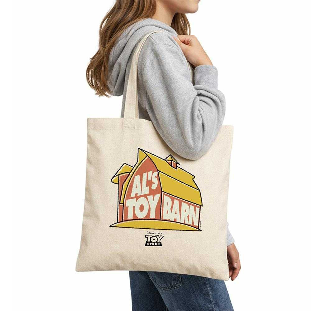 Natural - Lifestyle - Toy Story 2 Al´s Toy Barn Logo Tote Bag