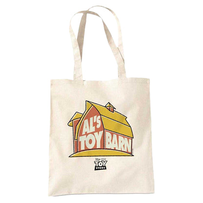 Natural - Front - Toy Story 2 Al´s Toy Barn Logo Tote Bag