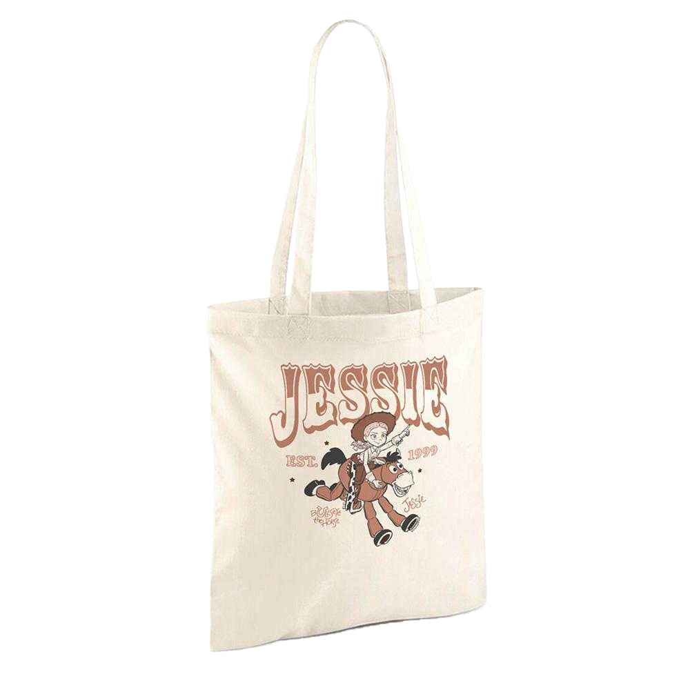 Natural - Back - Toy Story 2 Mono Jessie Tote Bag