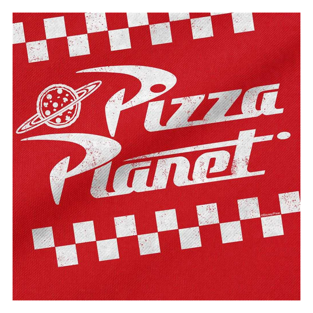 Red - Side - Toy Story Pizza Planet Takeaway Logo Tote Bag