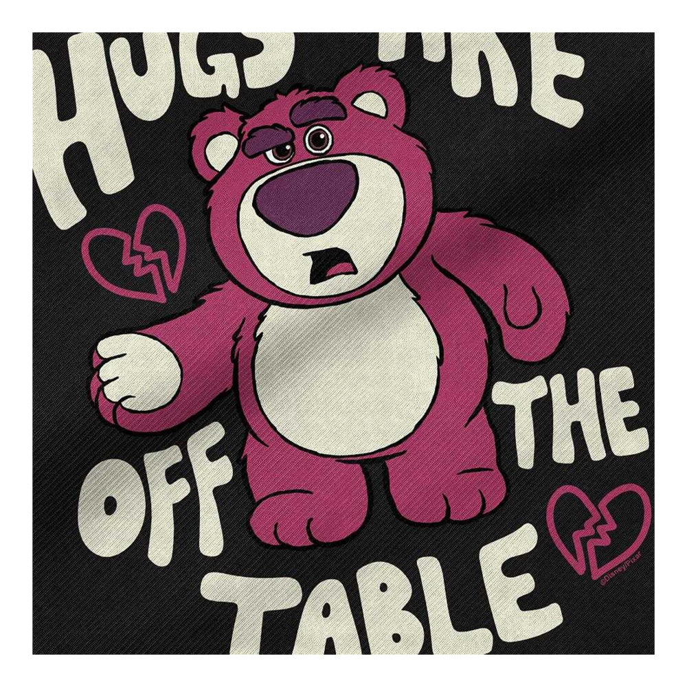 Black - Side - Toy Story 3 No Hugs Lotso Tote Bag