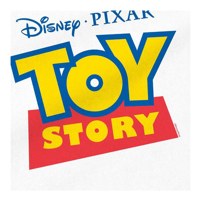 White - Side - Toy Story Classic Logo Reusable Tote Bag