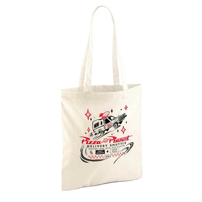 Natural - Back - Toy Story Pizza Planet Delivery Tote Bag