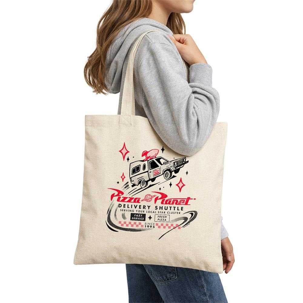 Natural - Lifestyle - Toy Story Pizza Planet Delivery Tote Bag