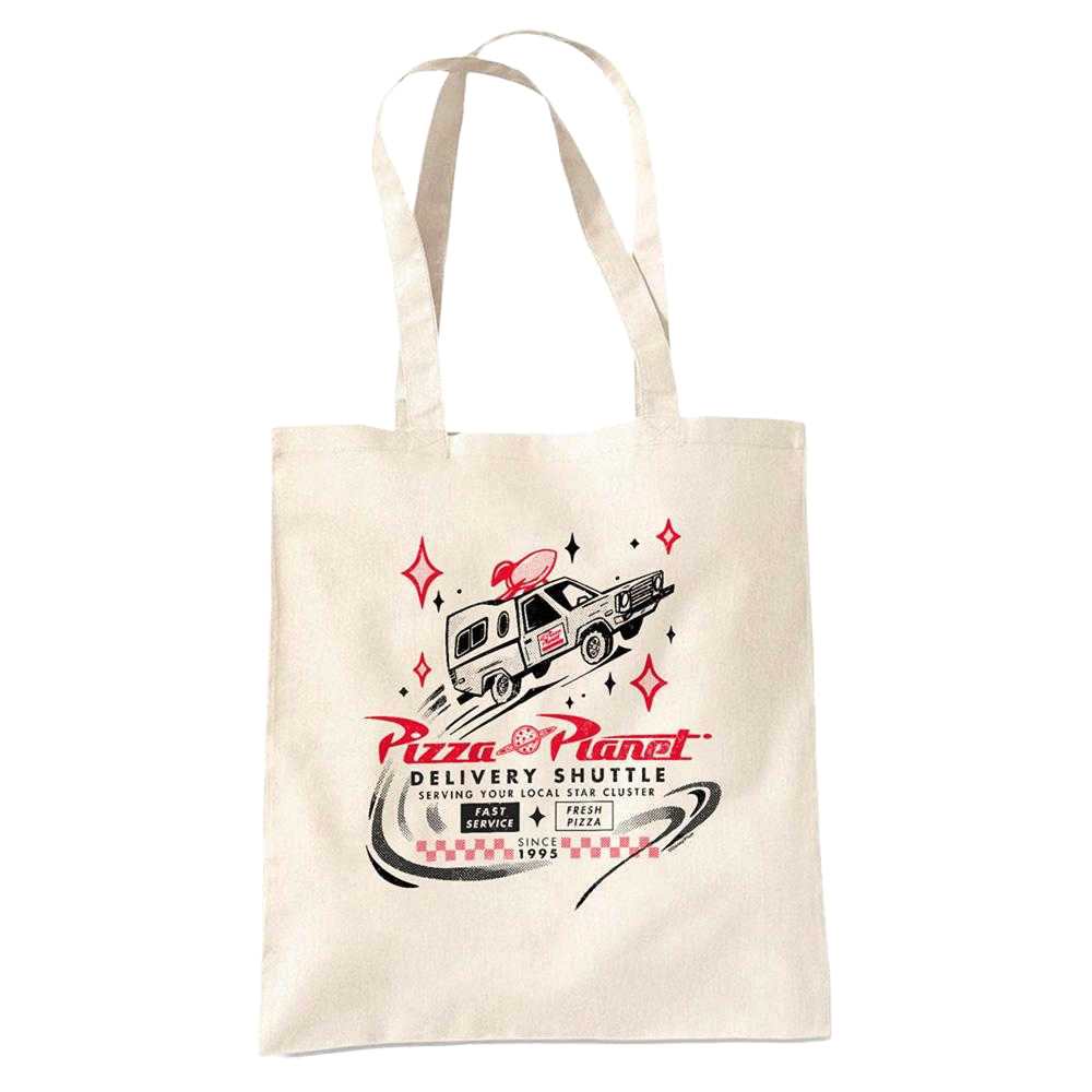 Natural - Front - Toy Story Pizza Planet Delivery Tote Bag