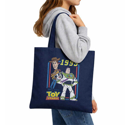 Navy - Lifestyle - Toy Story 1995 Woody & Buzz Lightyear Tote Bag