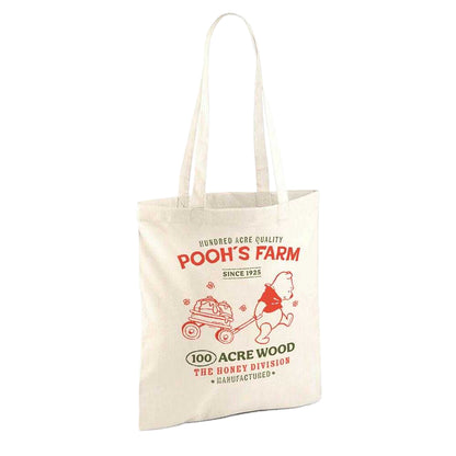 Natural - Back - Winnie the Pooh Pooh´S Farm Poster Tote Bag