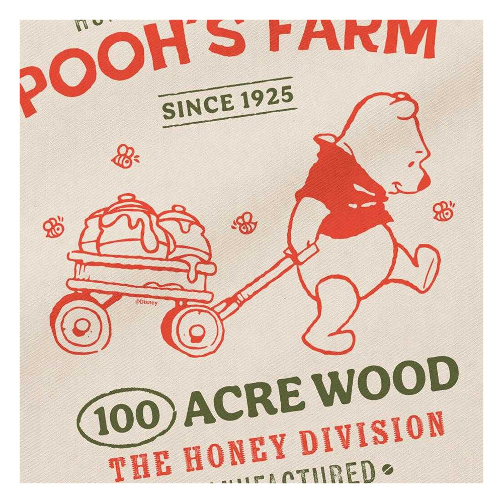 Natural - Side - Winnie the Pooh Pooh´S Farm Poster Tote Bag