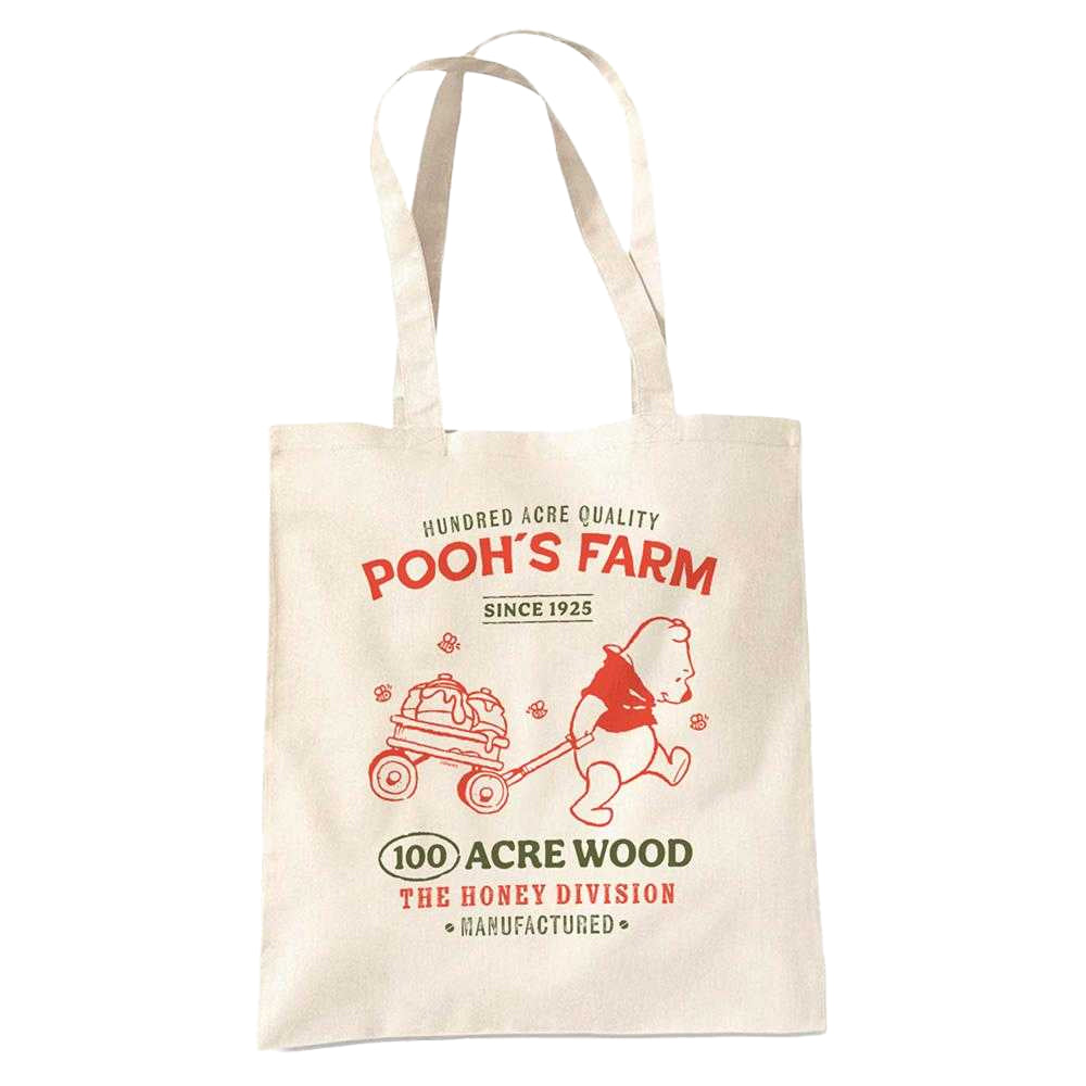 Natural - Front - Winnie the Pooh Pooh´S Farm Poster Tote Bag