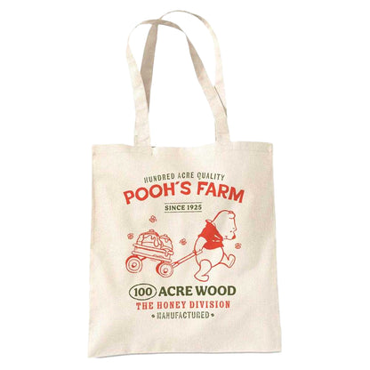 Natural - Front - Winnie the Pooh Pooh´S Farm Poster Tote Bag