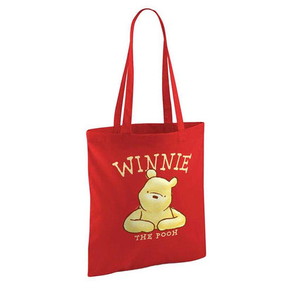 Red - Back - Winnie the Pooh Classic Head Tote Bag