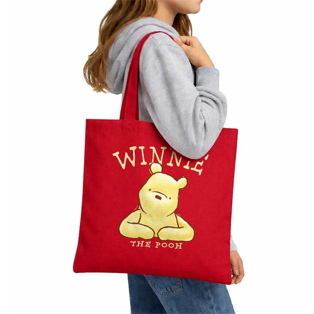 Red - Lifestyle - Winnie the Pooh Classic Head Tote Bag