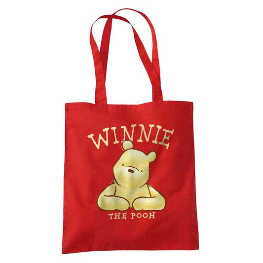Red - Front - Winnie the Pooh Classic Head Tote Bag