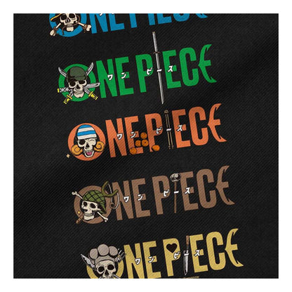 Black - Side - One Piece Stacked Logo Reusable Tote Bag