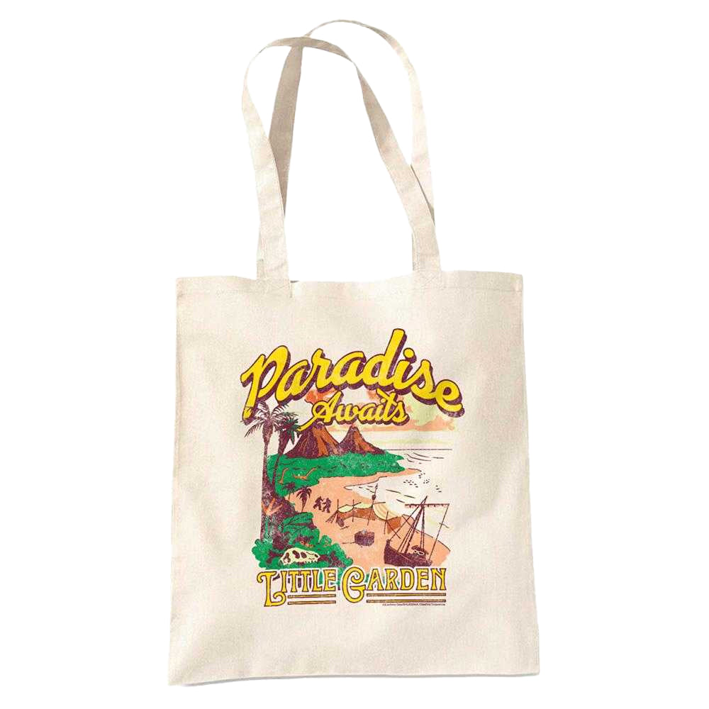 Natural - Front - One Piece Paradise Awaits Little Garden Tote Bag