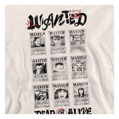 Natural - Side - One Piece Unisex Adult Wanted Dead Or Alive Poster Sweatshirt