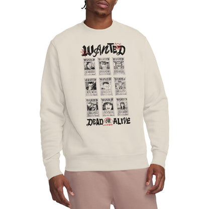 Natural - Lifestyle - One Piece Unisex Adult Wanted Dead Or Alive Poster Sweatshirt