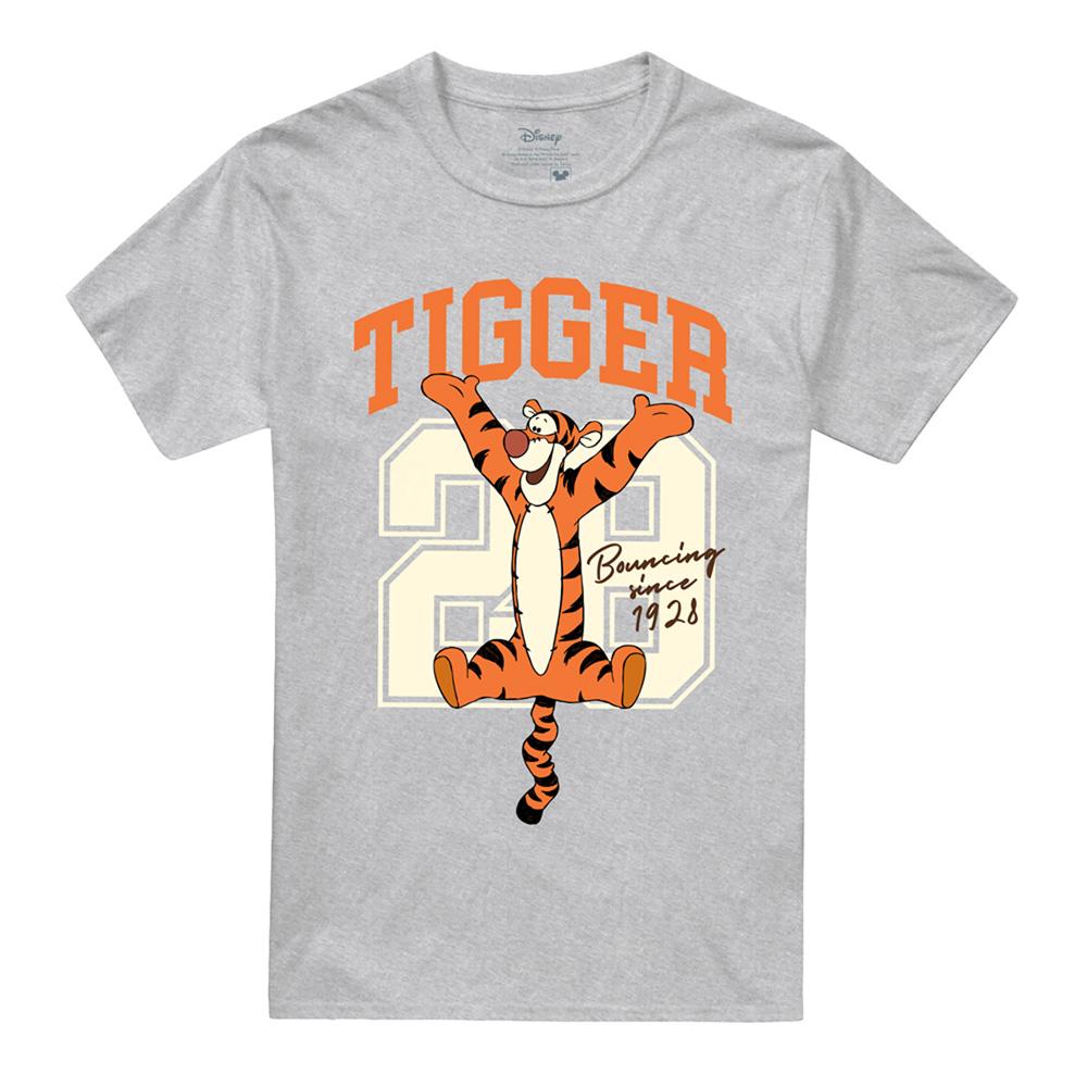 Athletic Heather - Front - Winnie the Pooh Unisex Adult 1928 Tigger T-Shirt