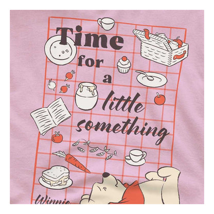 Pink - Side - Winnie the Pooh Unisex Adult Picnic T-Shirt
