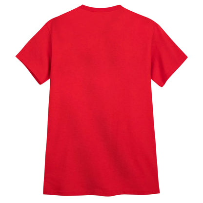 Red - Back - Star Wars: The Mandalorian Childrens-Kids Tis The Christmas Season Grogu T-Shirt