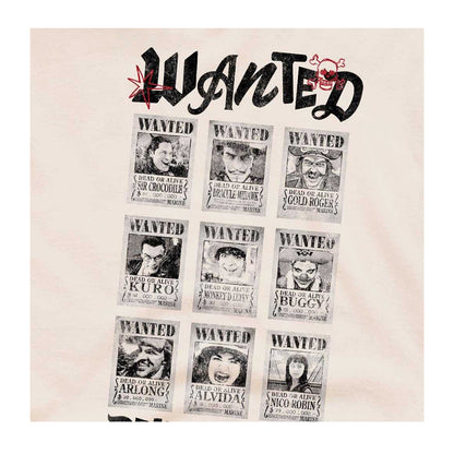 Natural - Side - One Piece Unisex Adult Wanted Dead Or Alive Poster T-Shirt