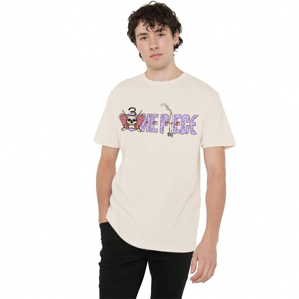 Natural - Lifestyle - One Piece Unisex Adult Mr. 3 Logo T-Shirt