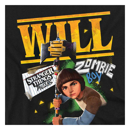 Black - Side - Stranger Things: Tales from ´85 Childrens-Kids Will T-Shirt